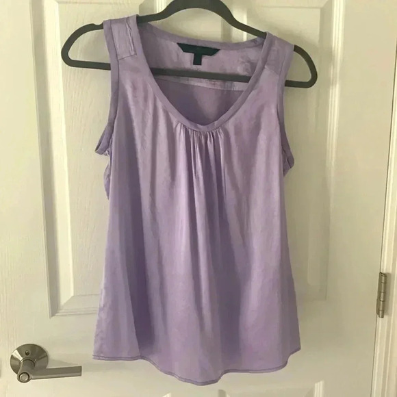 Banana Republic Tops - Banana Republic Silk Tank- Lavender size small